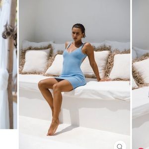 Honest the Label Sendandung Dress Sky Blue